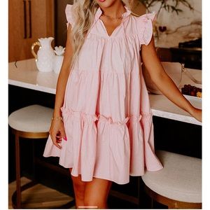 Boutique Layered Babydoll Dress